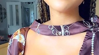 Big boobs milf masturbates with her dildo