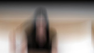 This 4 foot 9 Hispanic teenager with amazing knockers gives a sloppy ORAL