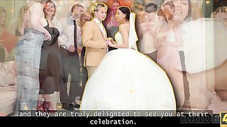 Bride 4K featuring Moon Imp's russian girl sex