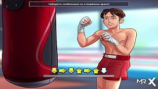 Summertime saga - Jerk off a Little on Bed E1 # 77