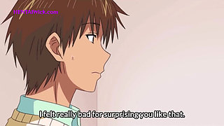 First Time with my Hairy Stepsis, Her Pussy is Completely Drenched - Uncensored Hentai