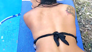 How rich I have been fucked in the pool Enjoy it and take out all the milk thinking of me.