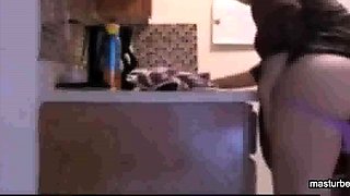 masturbating with my stepson is watching me