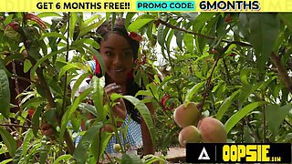 OOPSIE - Naive Destiny Mira Gets Lured Into Barn By Farmer Lola Morena  Her Scarecrow Ariel Demure