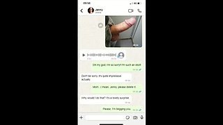 I Sent a Dick Pic to My Stepmom on WhatsApp by Mistake - Her Reaction Was Wild