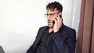 Slutty Employee Gets Dap And Pissed In Mouth From Boss & Frustrated Collegue 12 Min - Emmanuel Torquemada, Adam Costa And Kristina Grace