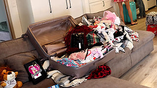Skinny Hot Tight Pussy Czech Girl Does a Try on Haul for Panties and Short Skirts for an Amateur Porn Director
