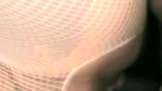 Fishnet Wearing Italian BBW Sex