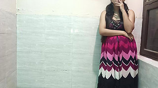 Desi Indian Step Father Punishes His Young Step Daughter After He Sees Her Smoking Alone
