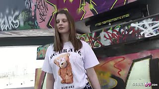 GERMAN SCOUT - Butt fuck Casting Skylar Sweet