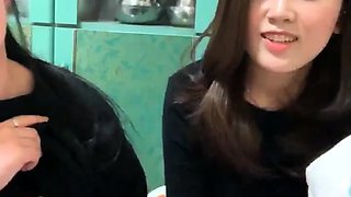 히양 친구와 노출방송