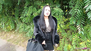 German Scout - Tiny Curvy Teen Maria Pickup and Fuck in Berlin at Street Casting