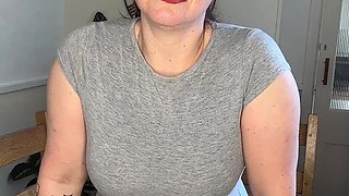 My Cheeky Step Stepbrother Asked to See My Hairy Pussy at the Family Reunion