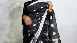 Asian girls opening their traditional sarees and Doing Fingering.