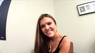 Horny pornstar Vanessa Lynn in best creampie, dildos/toys sex clip