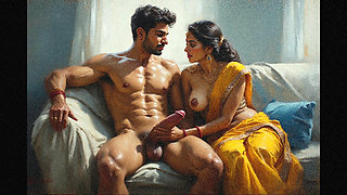 Kiran fucking his girlfriend and her college friends