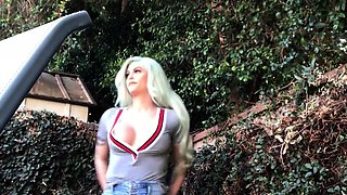 Blonde MILF with Big Boobs Playing Cam Free Porn