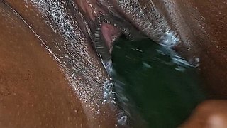 Tight creamy African pussy