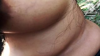 Desi Hot Mummy Fucked Hard in Sugarcane Field - Big Tits Indian Sex