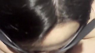 Cheating Girlfriend Hides in the Closet to Suck Friend's Dick!