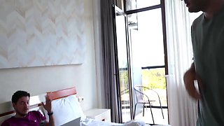 Its Fucked Up! Im Naked Fucking In The Bathroom With My Hubbys Friend While My Cuckold Waits For Me In Our Bed! 5 Min - Alice Flore And Carlo Duro