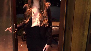 POV - Virgin pussy fuck with your client Lena Reif