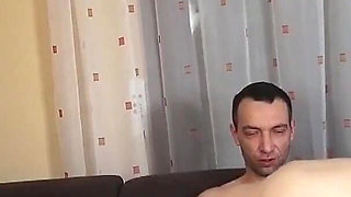 Sexy brunette teen who loves hot cum on her face