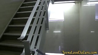 Real teenage ass jizz creamed