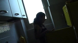 Look how I undress this bitch of my neighbor!