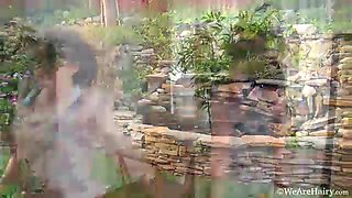 Thelma Sleaze fingers her warm hairy pussy - WeAreHairy