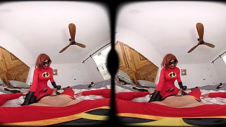 Perverted cosplay vixen emotional adult clip