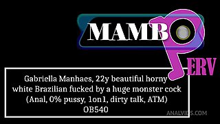 Gabriella Manhaes, 22y Beautiful Horny White Brazilian Fucked