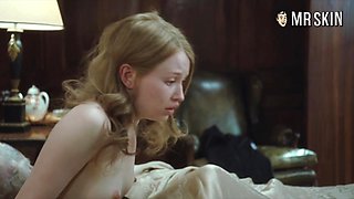 Sexy actress Emily Browning naked scenes compilation