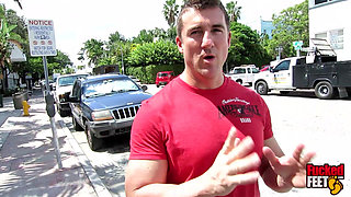 Layla Lopez South Beach Footjob!