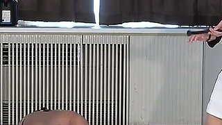 Mistress Gives Strict Training to Slave on How to Polish and Clean the Floor