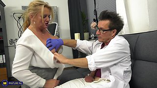 Fucking Our Hot Curvy German Milf Secretary Krizzi At The Office And Come On Her Big Juicy Tits