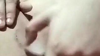 Hot Girl Fingering Masterbating Showing Boobs