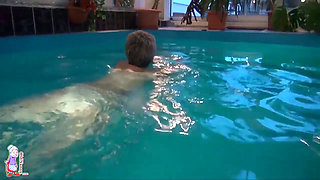 Masturbating During Swim Session