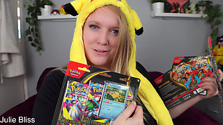 Julie Bliss Pokemon Card Unboxing - PART 3