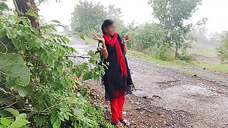 Village girl returning home from college, stops a boy's bike and it starts raining - village college girl movies in hindi xxx.