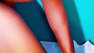 Booty Stepmother Naked on the Bad and Wants to Hardcore Fuck Me After Seeing My Big Monster Cock