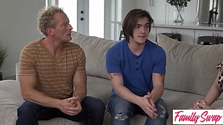 Harper Lee, Jessica Starling & Clarke Kent swap partners in hot MILF orgy with harley king & Tyler Cruise