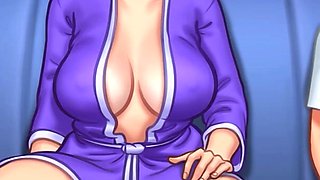 eat Your Breakfast, My Boy, While Stepmommy Sucks Your Cock" Summertime Saga V21.0.0 Hentai Taboo Game