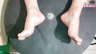 Horn Worships His Wife's Feet and Friend Receives a Blowjob