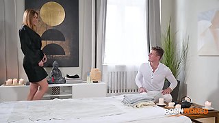 Spa Date Chapter 2: Nympho BFFs Alyssa Bounty And Kitana Lure Enjoy Sensual Anal Threesome GP3278