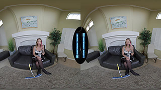 LETHAL HARDCORE VR - Your Horny College Maid Cleans Your Cock In Her Uniform