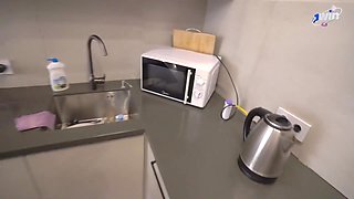 Cute russian stepsister POV sex
