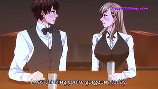 Bathroom sex - Ryota fucks Kanade under the shower