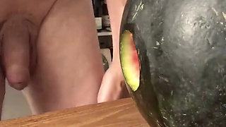Fucking a Water Melon