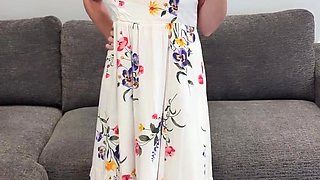 A Redhead in a Dress